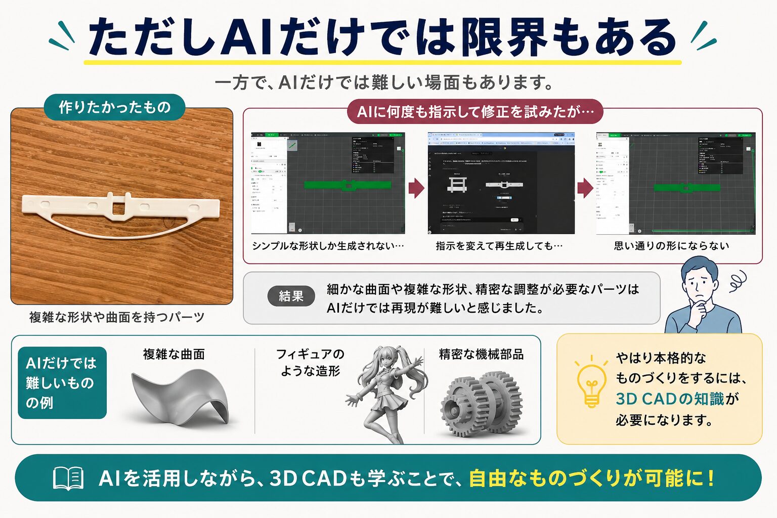 AIだけでは難しい